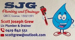 Logo for SJG Plumbing & Drainage