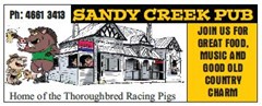 Logo for Sandy Creek Pub